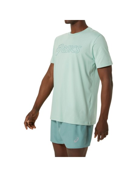 CAMISETA ASICS ASICS LOGO SS TEE 2031E188 402 | Ofertas de pádel